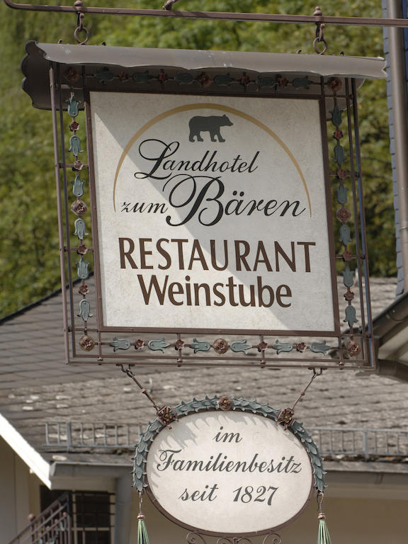 Landhotel Zum Baeren Balduinstein Exterior foto